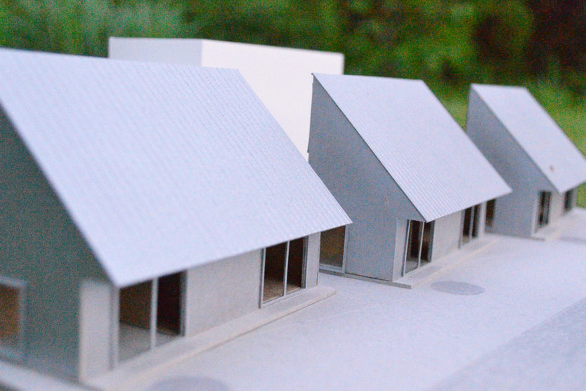 住宅外観(模型)